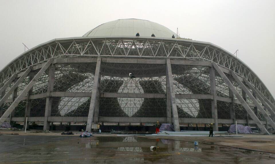 枝江温泉馆网架工程