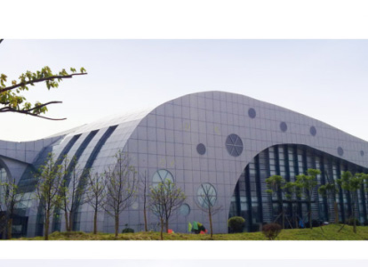 枝江会议中心外景网架工程